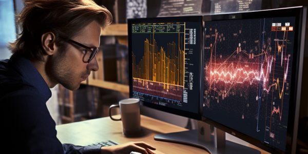 Businessmen handshake global stock market graph bar chart globe network connection links diagram background. Digital innovative technology internet communication agreement partnership teamwork concept